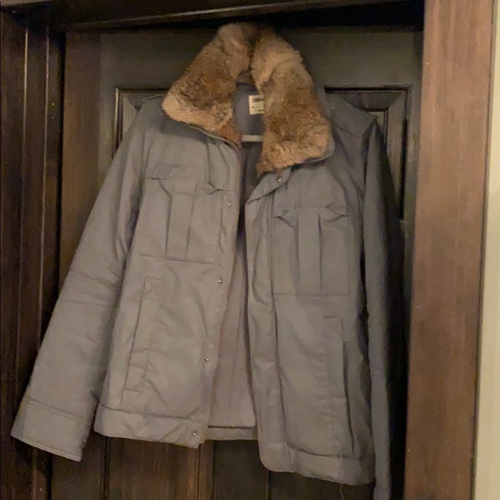 Medium Zadig and Voltaire jacket with fur collar